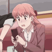 Anime Surprise GIF - Anime Surprise Phone GIFs