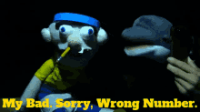 Sml Loan Dolphin GIF - Sml Loan Dolphin My Bad Sorry Wrong Number GIFs