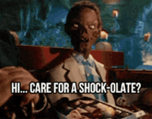 Tales From The Crypt Crypt Keeper GIF - Tales From The Crypt Crypt Keeper Shock Olate GIFs