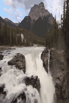 Water Fall GIF - Water Fall Mountain GIFs