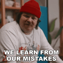 We Learn From Our Mistakes Matty Matheson GIF - We Learn From Our Mistakes Matty Matheson Cookin Somethin GIFs