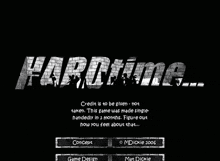 a screen shot of a video game called hardtime