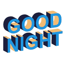 good night animated text text cute greeting