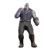 Thanos Dancing Sticker - Thanos Dancing Marvel Stickers