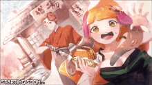 starting soon live stream loading anime burger