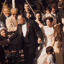 Wedding Don Vito Corleone GIF - Wedding Don Vito Corleone Mary Corleone GIFs
