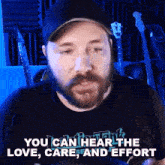You Can Hear The Love Care And Effort Michael Kupris GIF - You Can Hear The Love Care And Effort Michael Kupris Become The Knight GIFs