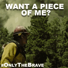 Want A Piece Of Me? GIF - Only The Brave Come And Get It Josh Brolin GIFs