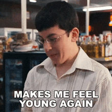 Makes Me Feel Young Again Fogell GIF - Makes Me Feel Young Again Fogell Superbad GIFs