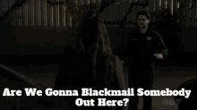 Station19 Jack Gibson GIF - Station19 Jack Gibson Are We Gonna Blackmail Somebody Out Here GIFs