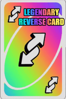 Uno Reverse Rgb Sticker - Uno Reverse RGB - Discover & Share GIFs