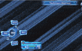 a screen shot of a video game with the title machinegun destroyer
