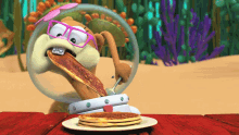 Bouncing Pancakes Sandy GIF - Bouncing Pancakes Sandy Spongebob Squarepants GIFs
