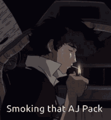 Smoking Anime GIF - Smoking Anime GIFs