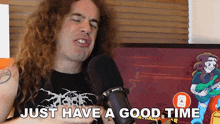 Just Have A Good Time Bradley Hall GIF - Just Have A Good Time Bradley Hall Just Enjoy Yourself GIFs