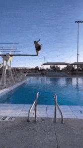 Pool Jump GIF