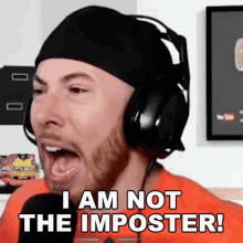 I Am Not The Imposter Joblessgarrett GIF - I Am Not The Imposter Joblessgarrett Im No Imposter GIFs