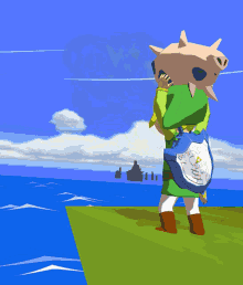 Zelda Wind Waker GIF - Zelda Wind Waker Pig GIFs