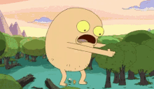 Get Those Greens GIF - Trees Eating Adventure Time GIFs