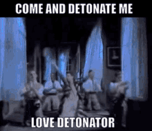 Jona Lewie Love Detonator GIF - Jona Lewie Love Detonator Come And Detonate Me GIFs
