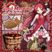 Madoka Kyoko GIF - Madoka Kyoko Good Morning GIFs