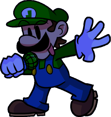 Luigi Endless Fnf Sticker - Luigi Endless FNF Fnf - Discover & Share GIFs