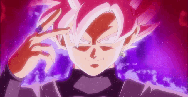 Goku Black Rose, Animated Manga, goku, HD phone wallpaper