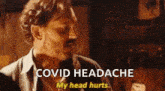 Headache Hurt GIF - Headache Head Hurt GIFs