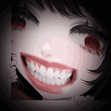 Suiika Peeking Through Window GIF - Suiika Peeking Through Window Creepy Smile GIFs
