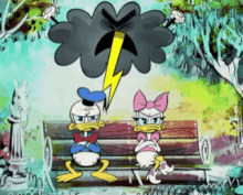 Donald Duck Daisy Duck GIF
