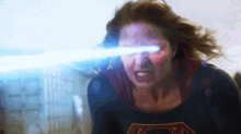 Supergirl Melissa Benoist GIF - Supergirl Melissa Benoist Heat Vision GIFs