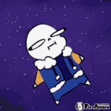 Sans In Space Spin GIF - Sans In Space Spin Float GIFs