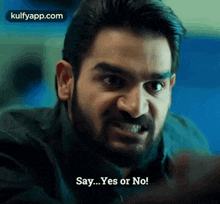 Say Yes Or No.Gif GIF - Say Yes Or No Raja Vikramarka Rajavikramarka GIFs