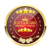 Gitar100 Sticker - Gitar100 Stickers