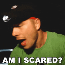 Am I Scared Tommy G Mcgee GIF - Am I Scared Tommy G Mcgee Tommy G GIFs