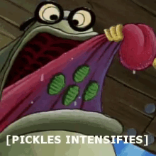 Pickles Intensifies National Pickle Day GIF