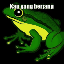 Frog Jokowi GIF - Frog Jokowi Mukidi GIFs