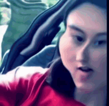 Mums Car Selfie GIF - Mums Car Selfie Distorted GIFs