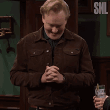 Drinking Conan O Brien GIF - Drinking Conan O Brien Saturday Night Live GIFs
