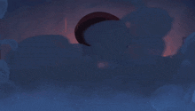 a cartoon character in a dark room with smoke coming out of her mouth