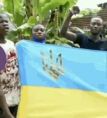 African And Ukraine Flag африканцы GIF