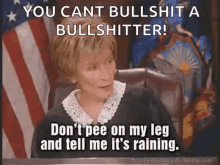 Judge Judy Pee GIF - Judge Judy Pee Leg GIFs