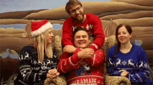 Xmas Hug GIF - Xmas Hug Christmas Sweaters GIFs