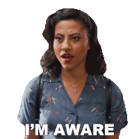 I'M Aware Olivia Sticker - I'M Aware Olivia Grease Rise Of The Pink Ladies Stickers