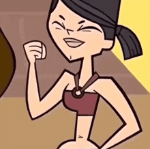 Heather Total Drama Yes GIF - Heather Total Drama Heather Total Drama GIFs