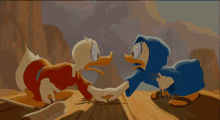 Donald Duck Daisy GIF - Donald Duck Daisy Shocked GIFs