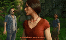 uncharted chloe frazer less talking more walking walking more walking