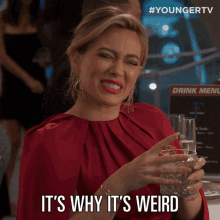 Its Why Its Weird Kelsey Peters GIF - Its Why Its Weird Kelsey Peters Hilary Duff GIFs