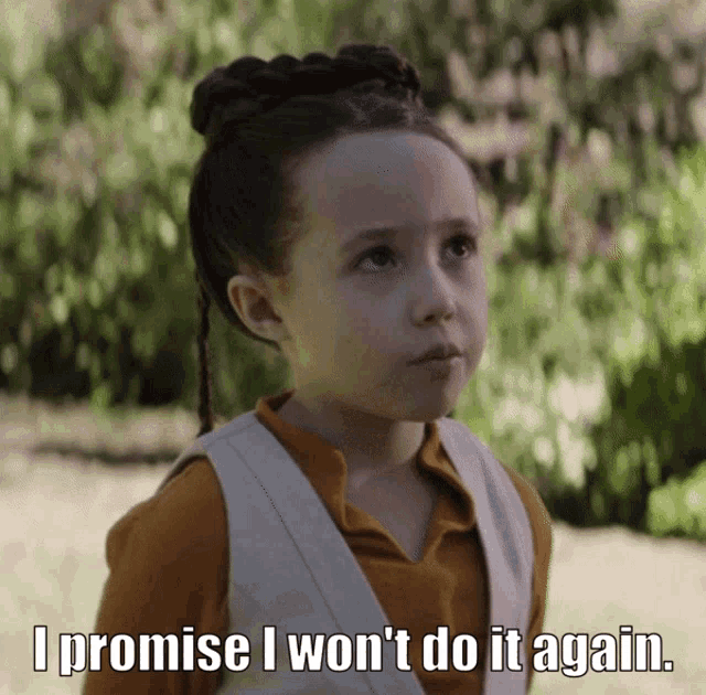 Princess Leia Star Wars GIF Princess Leia Star Wars I Promise I Wont Do It Again Discover