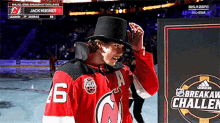 new jersey devils jack hughes nhl all star skills competition magician devils